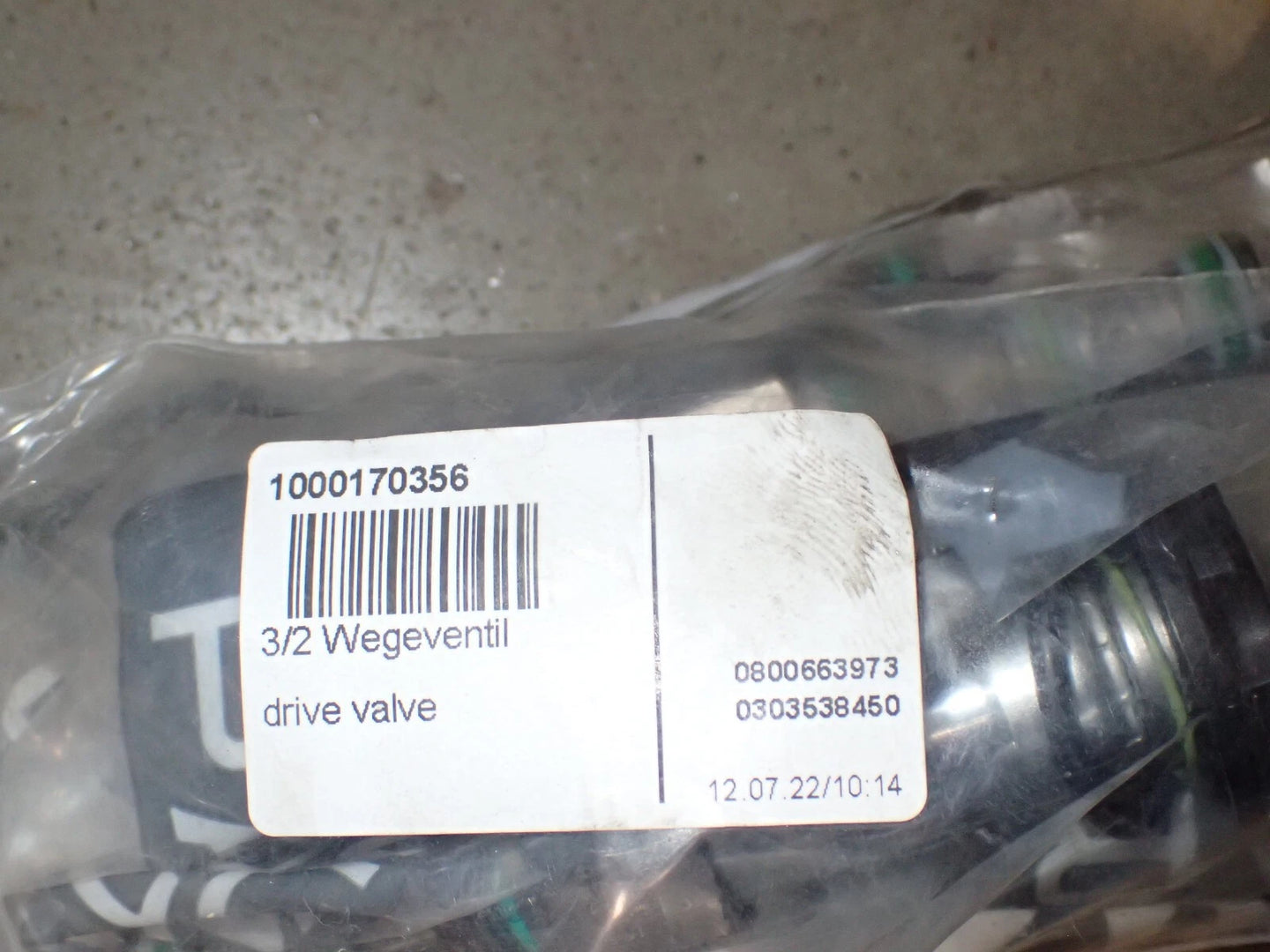 1x originele Wacker 3/2-wegklep WK07L 01-CV