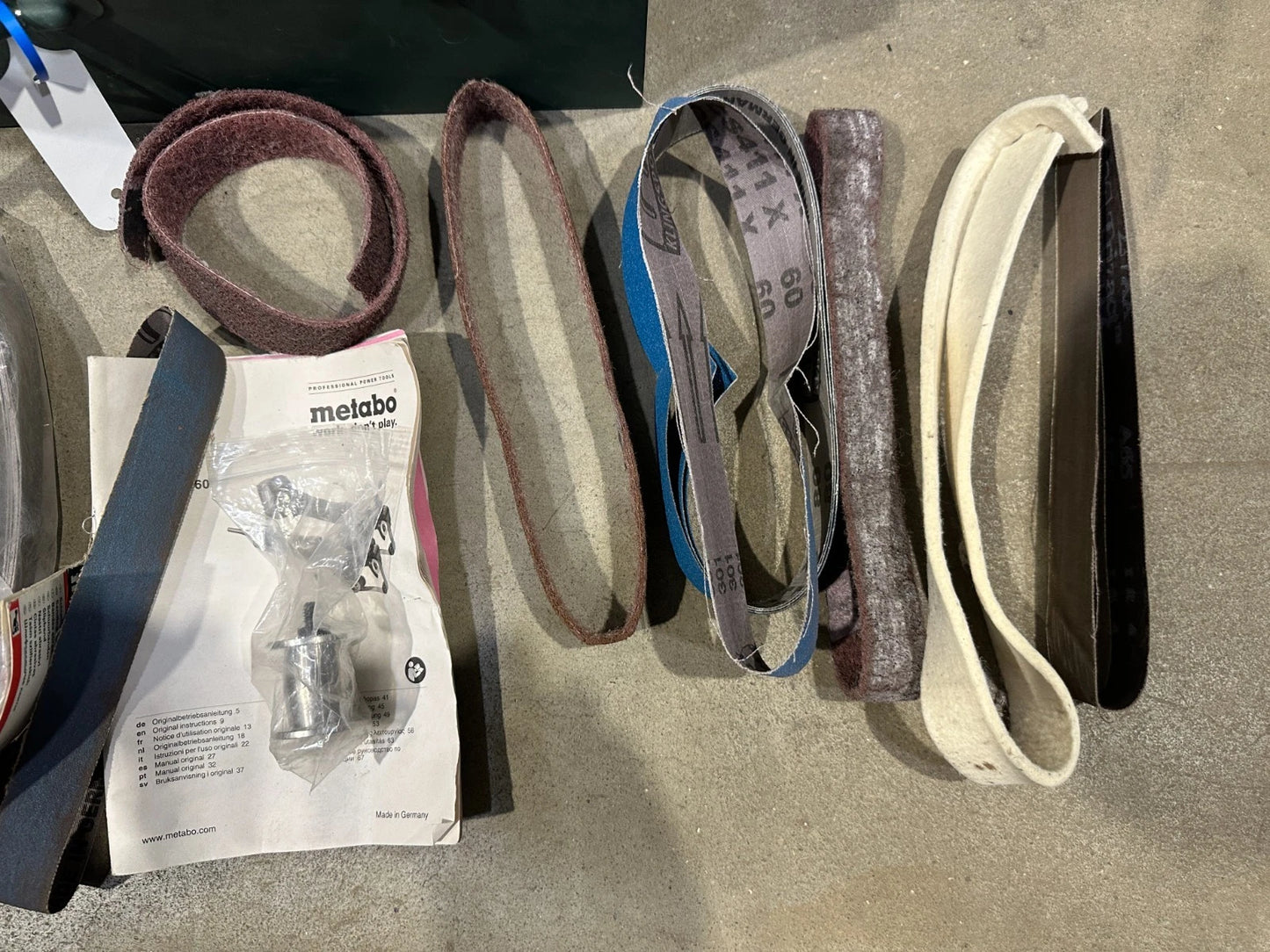 Metabo pijpband-/buizenschuurmachine RBE 9-60 nr. 61