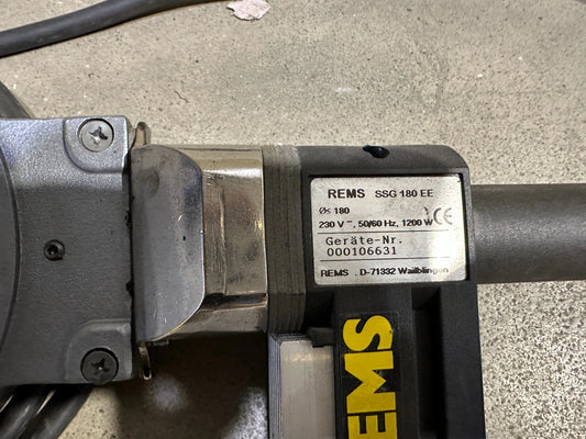 Rems Elektro lasspiegel SSG 180 EE