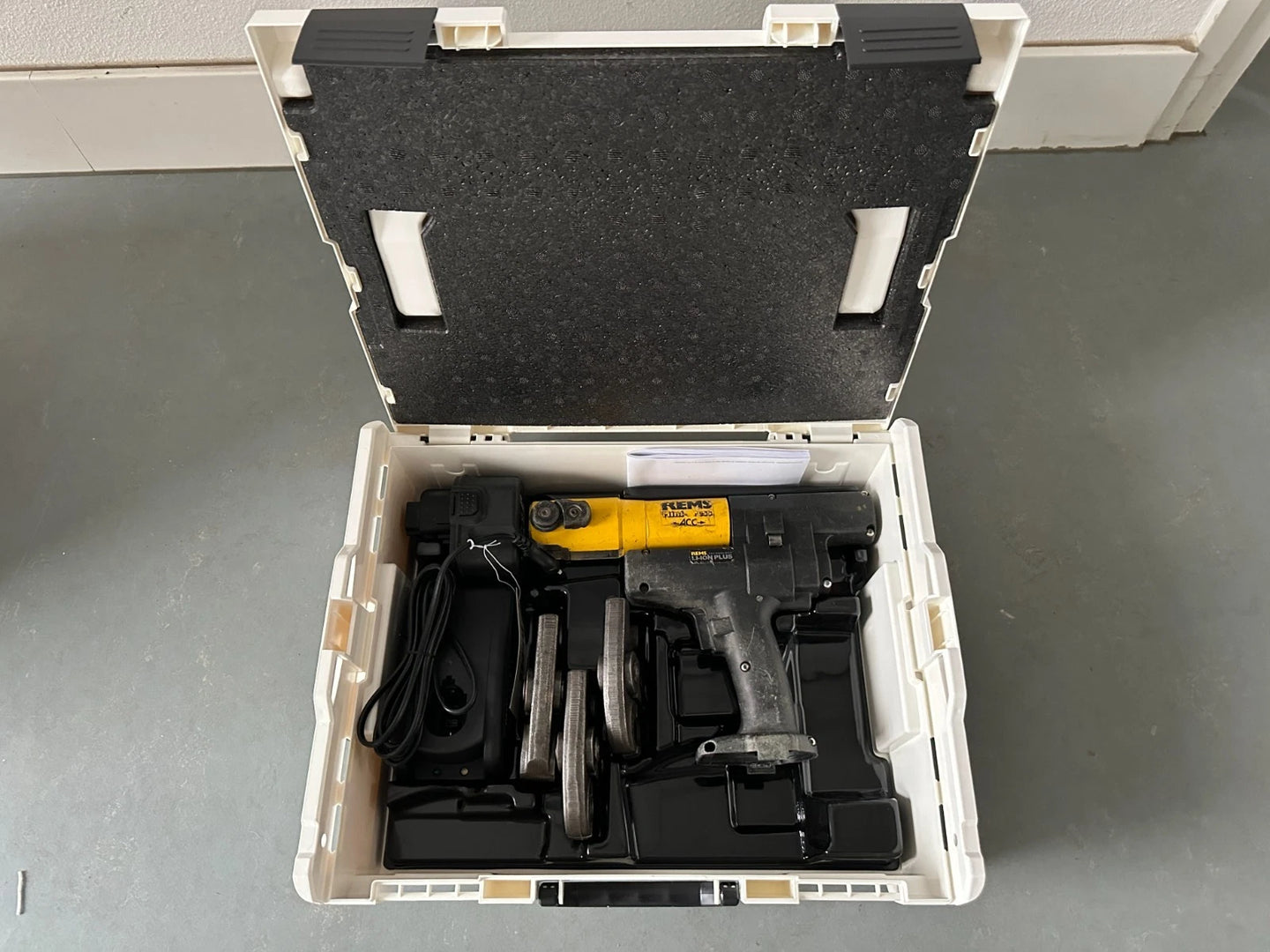 Rems Pressmaschine Mini Akku-Press ACC 14,4V ACC Pressbacken Uponor U16 20 25