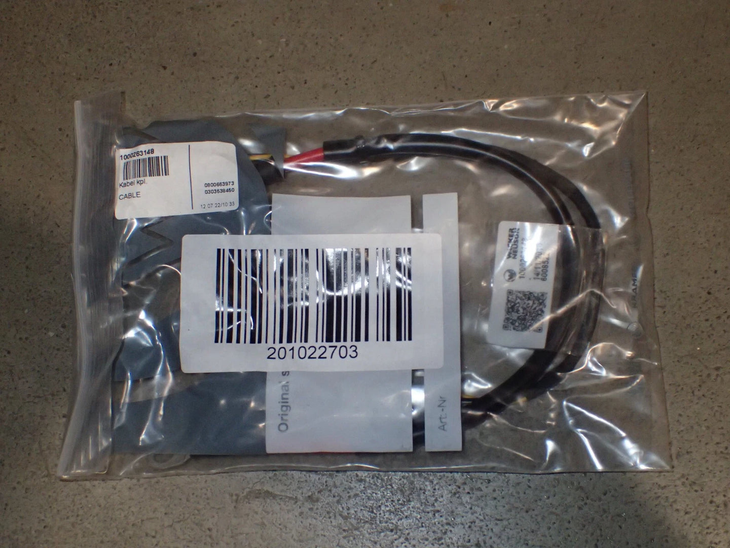 Originele Wacker 1000263148 kabelset