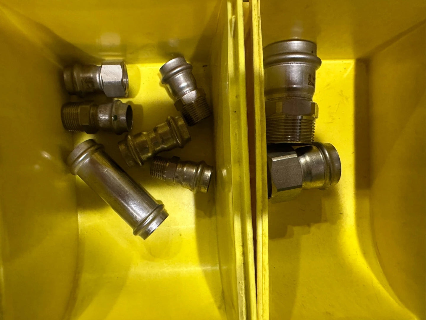 Viega Sanpress Inox roestvrijstalen persfittingen