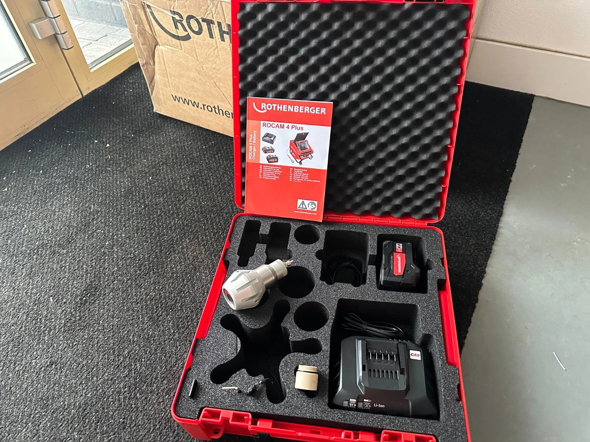 Rothenberger Insp.-Kamera ROCAM 4 Plus 30m Kabel , 120001911 mit 40mm Kamerakopf