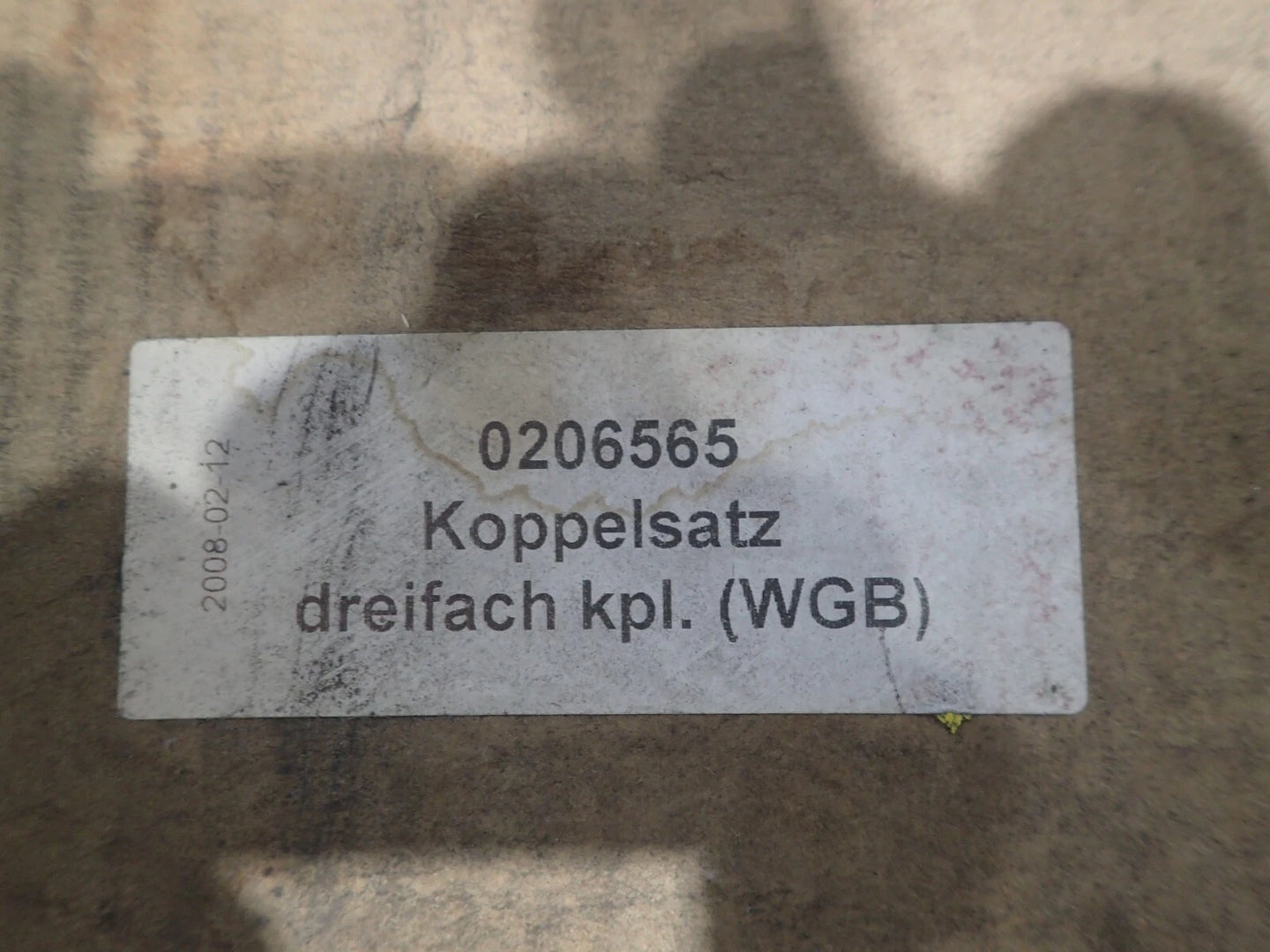 1x Originele Wacker koppelingsset 0206565 RCS2/RCS3 conversiekit voor DPU 100-70