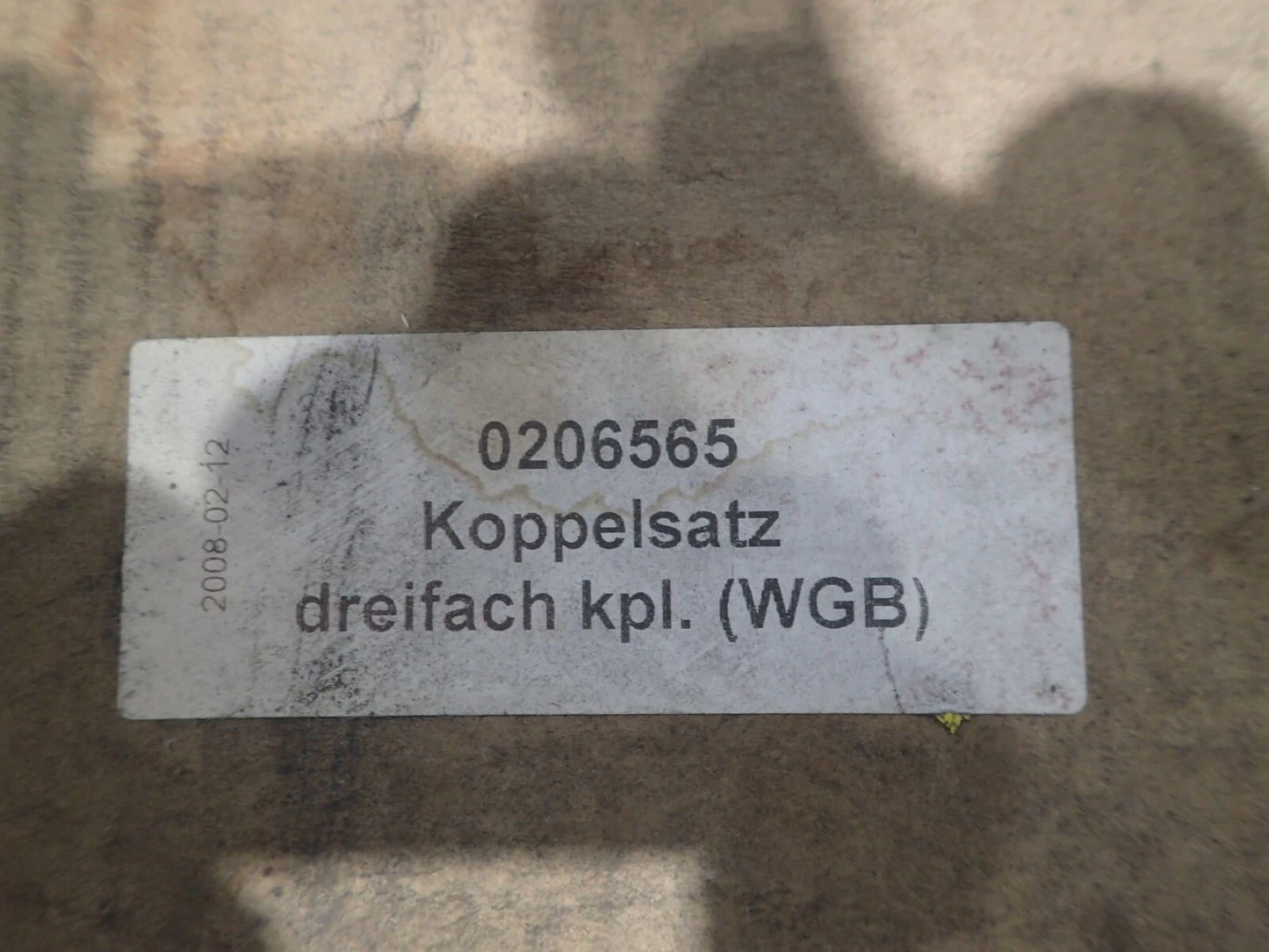 1x Originele Wacker koppelingsset 0206565 RCS2/RCS3 conversiekit voor DPU 100-70
