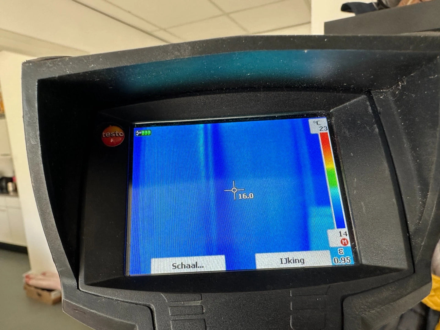 Testo 875-1i warmtebeeldcamera + toebehoren thermografieapparaat energieadvies