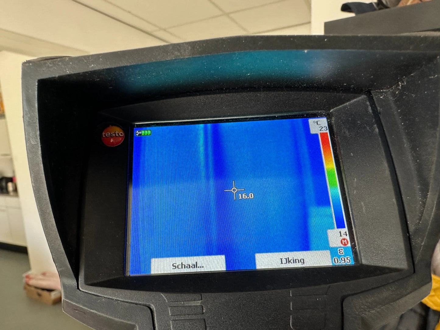 Testo 875-1i warmtebeeldcamera + toebehoren thermografieapparaat energieadvies