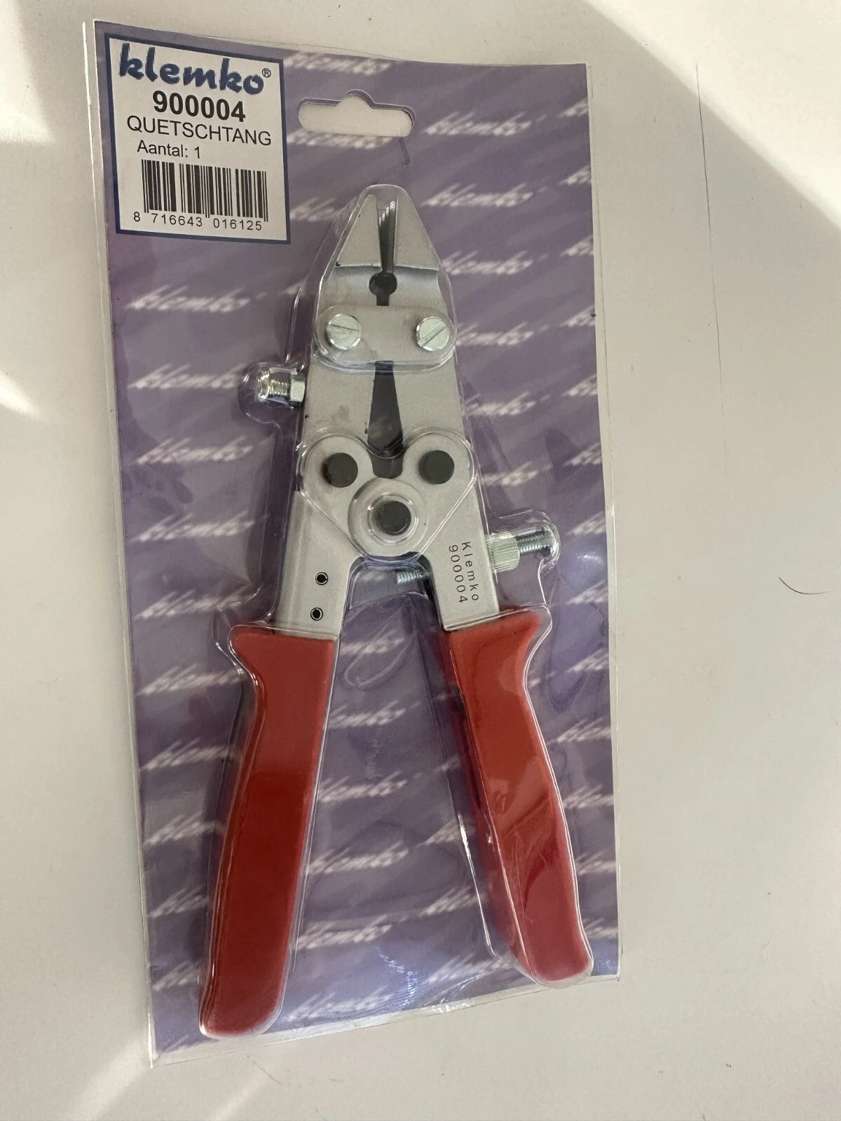 Klemko 900004 Geperste Tang