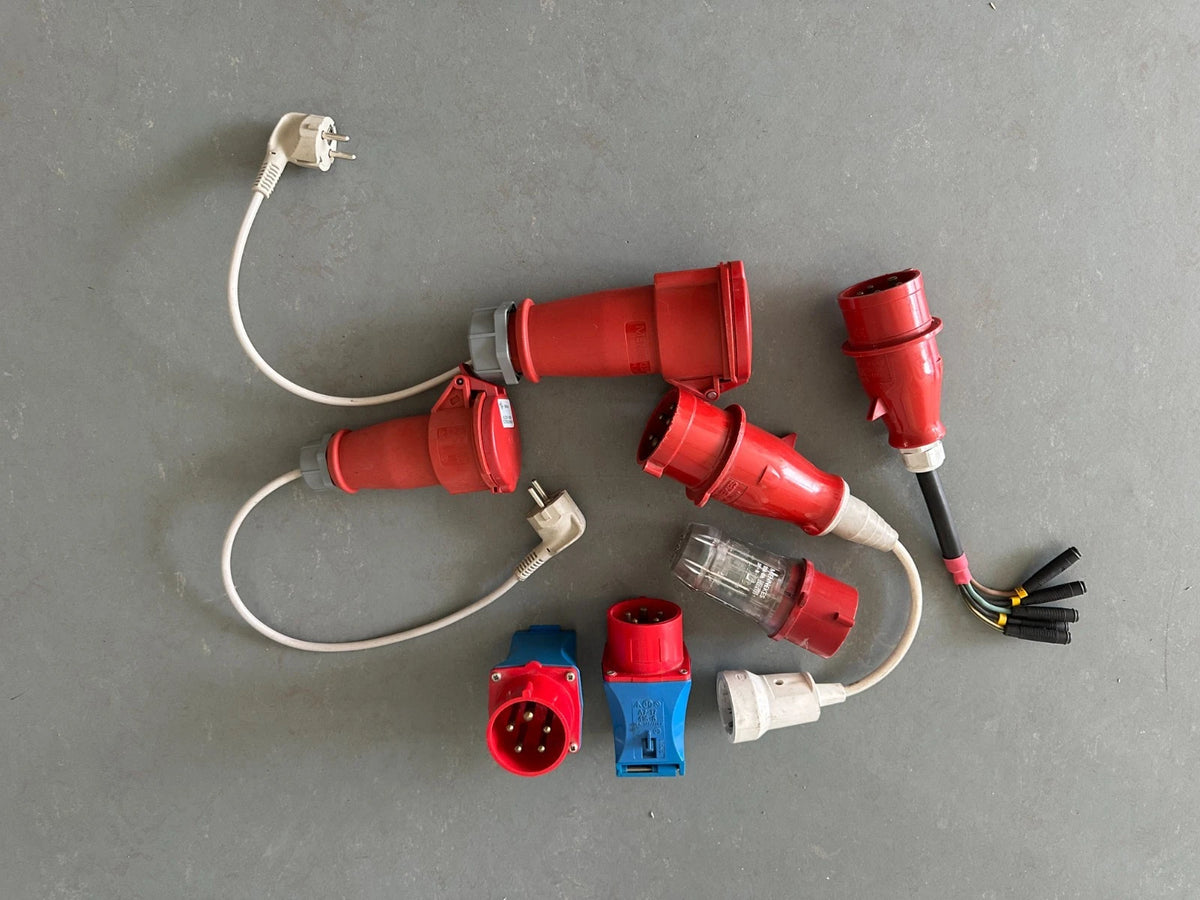 Mennekes Drehfeld Prüfstecker 1415 Drehfeld-Control Prüfstecker + test Kabel