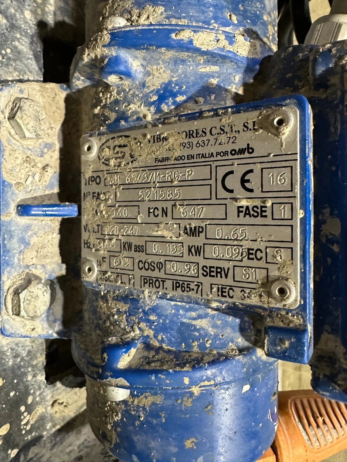 Enarco QZE elektrische Vibrationsbohle (Handabziehbahn)