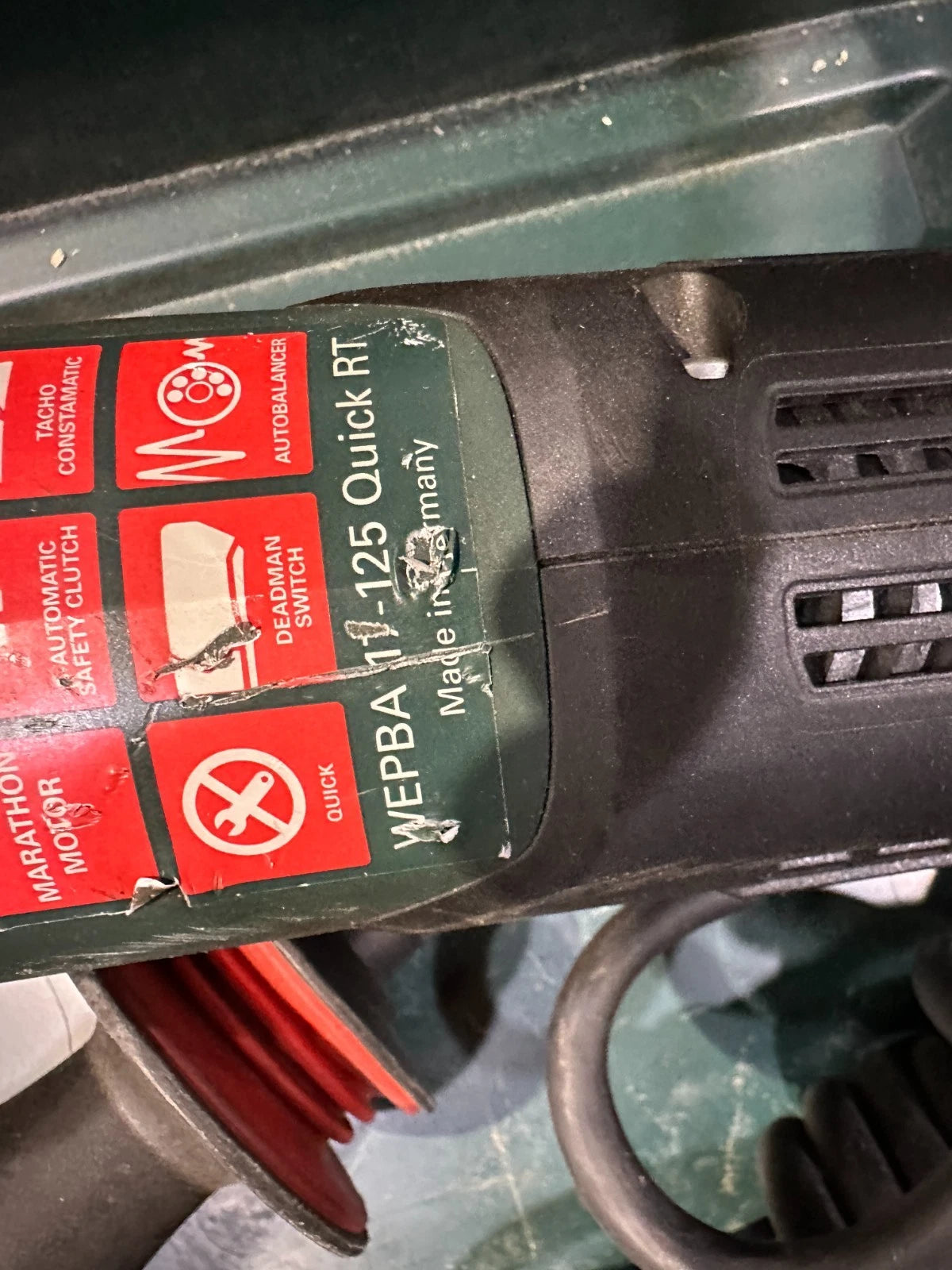 Metabo WEPBA 17-125 QUICK RT Haakse slijper Nr.129