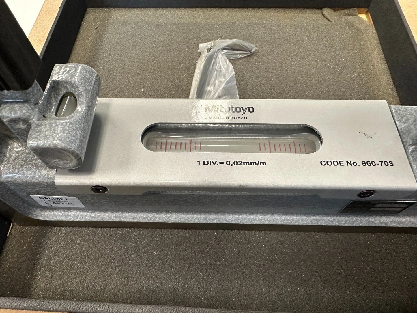 Mitutoyo 960-703 Frame Waterpas