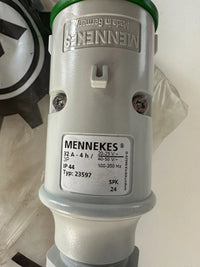 1x CEE stekker groen 32A - 4H type 23597 beton trilnaald bouwmachines