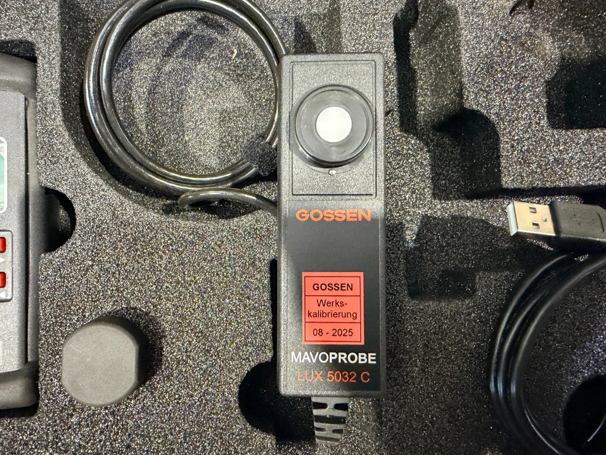 GOSSEN MAVOMASTER + MAVOPROBE LUX 5032 C Vorführgerät