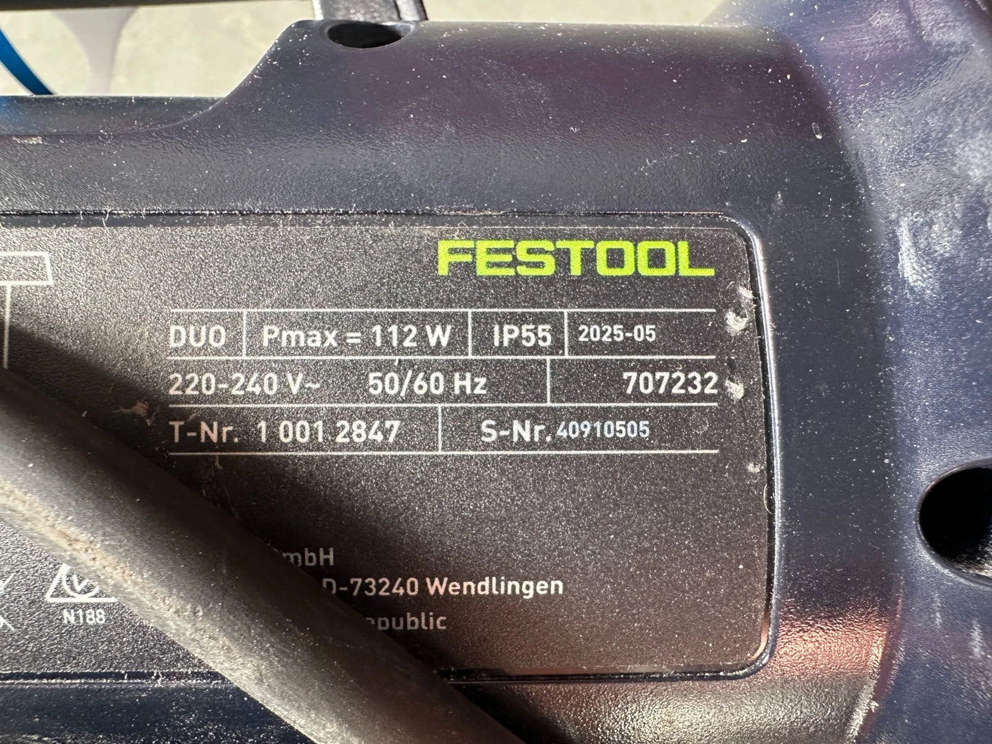 Festool Bouwlamp DUO SYSLITE 200164 4014549247631