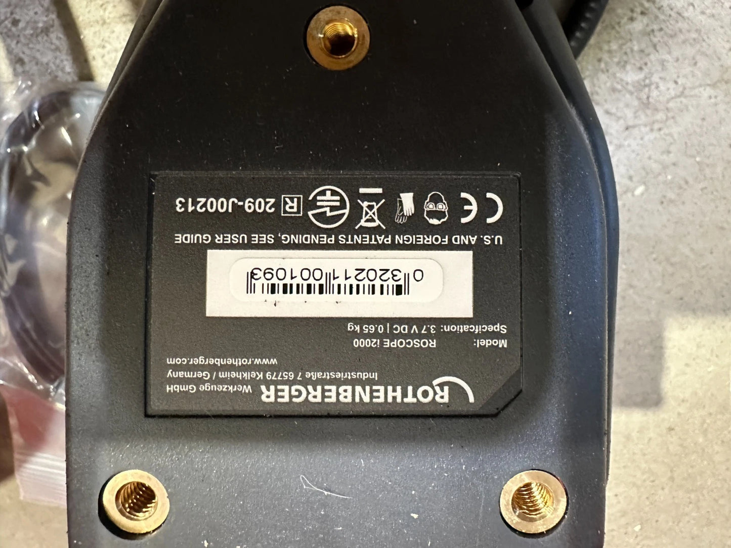 Rothenberger ROSCOPE i2000 25/22 MODUL buisinspectiecamera