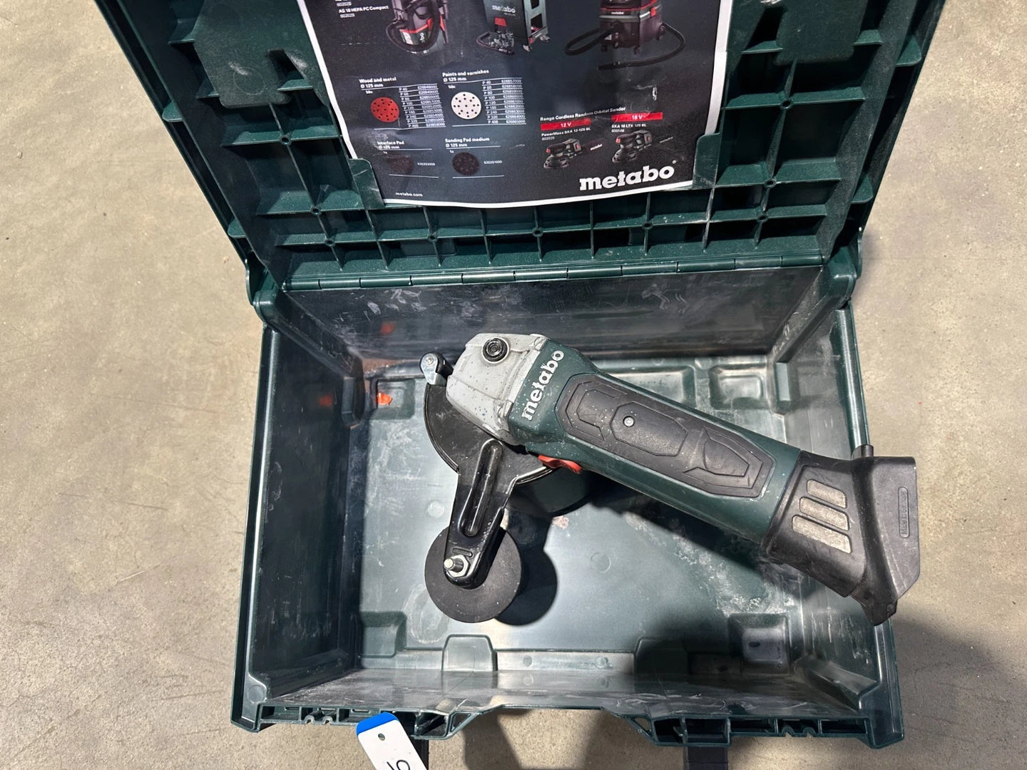 Metabo S 18 LTX 115 Accu-satijnmachine SOLO 600154850 Nr.115 4007430206817