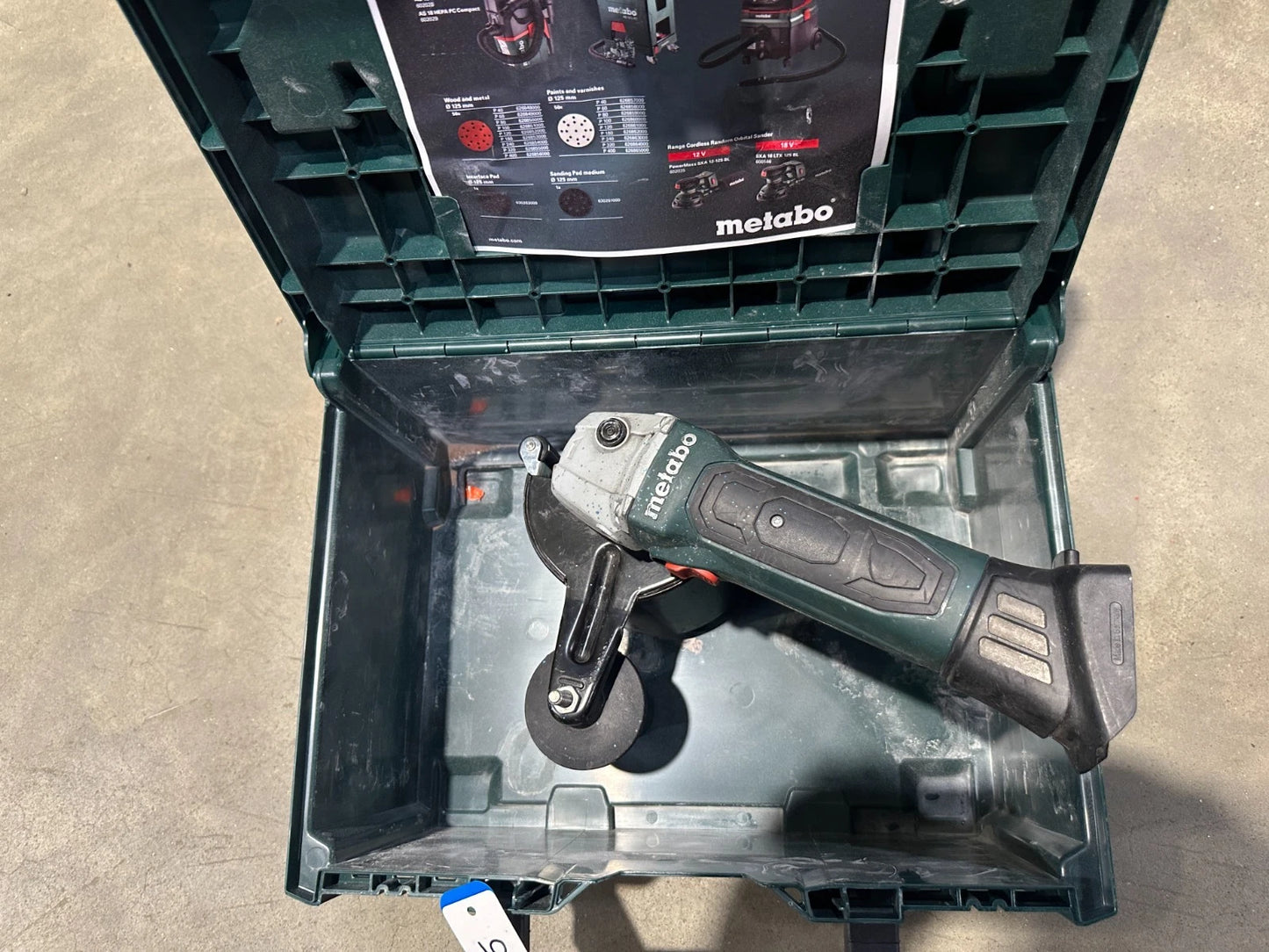 Metabo S 18 LTX 115 Accu-satijnmachine SOLO 600154850 Nr.115 4007430206817