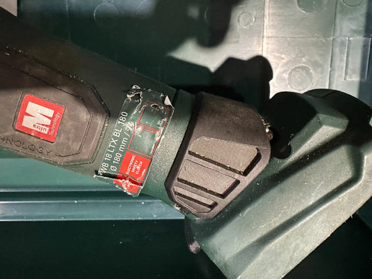 Metabo WB 18 LTX BL 180 Accu-haakse slijper nr. 118 4007430318091