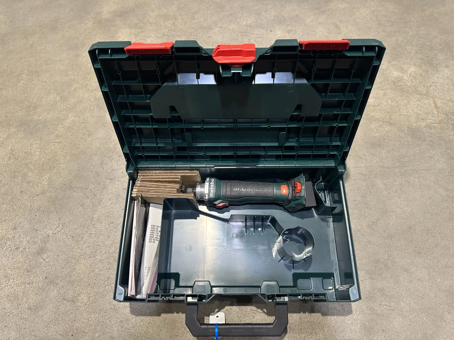 Metabo GVB 18 LTX BL 11-28 Compact Accu rechte slijper nr. 117