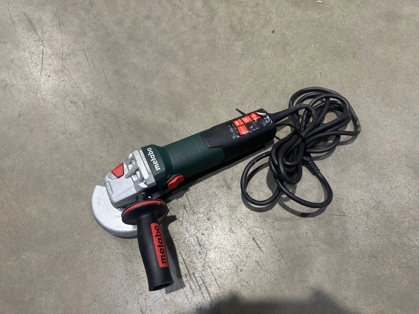 Metabo WA-13-125 Quick haakse slijper Flex