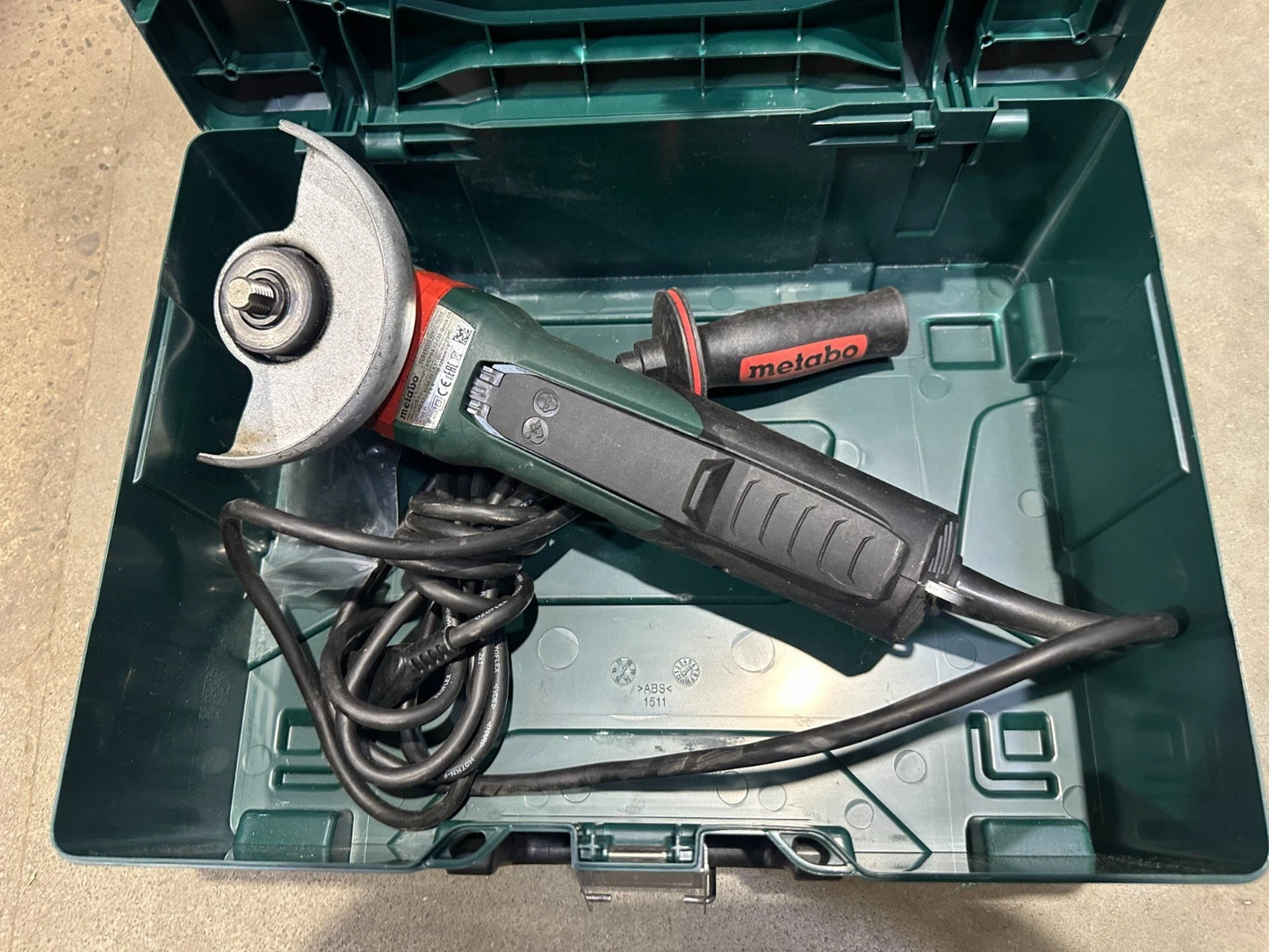 Metabo WEPBA 17-125 QUICK DS Haakse slijper Nr.113