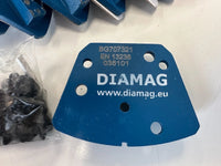 DIAMAG Wing Bleu 9 x diamantsegmenten 18/20 korrel