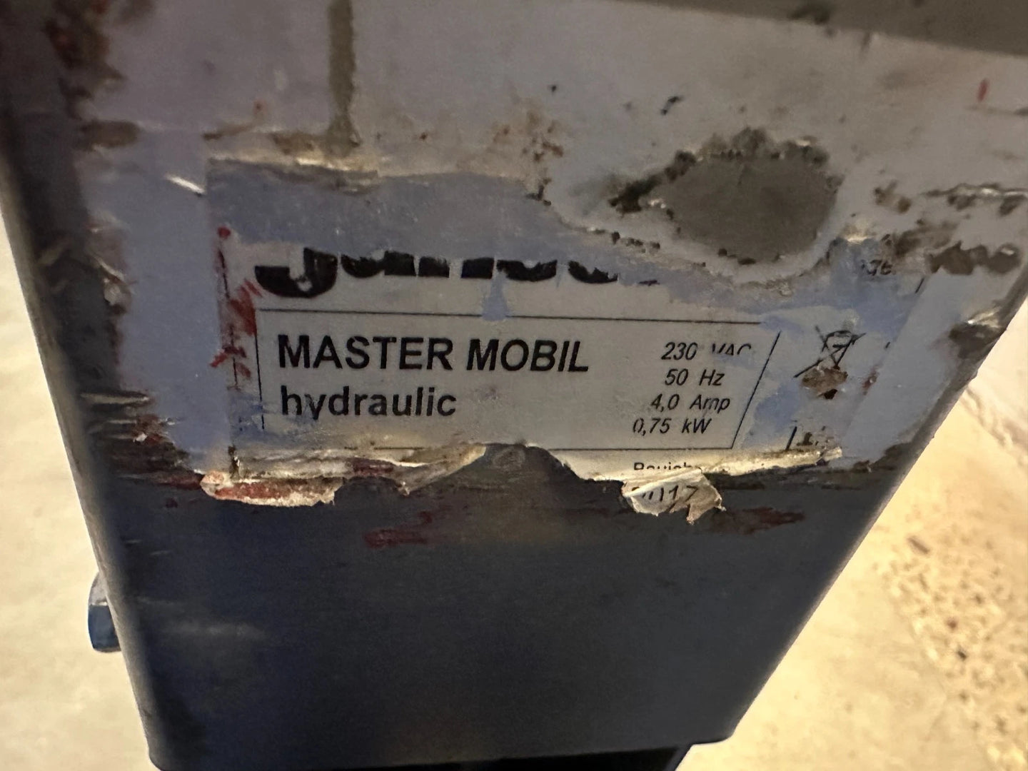 Janser Master MOBIL Vario Stripper Stille vloerbedekking verwijderaar stripper 8339