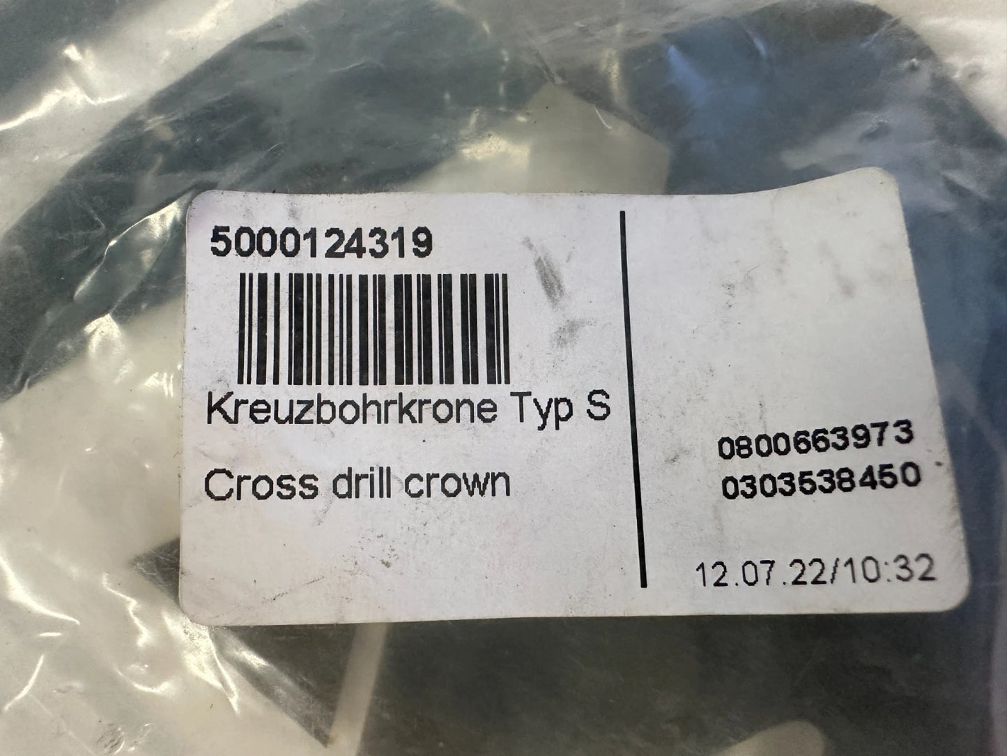 Wacker Ratio kruisboorbeitel type: S, 90 mm, flexibel in diameter en diepte
