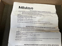 Mitutoyo 960-703 Frame Waterpas