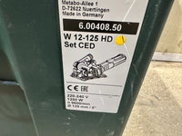 Metabo W12-125 DH SET Metabo CED 125 Plus. 1250W nr.1