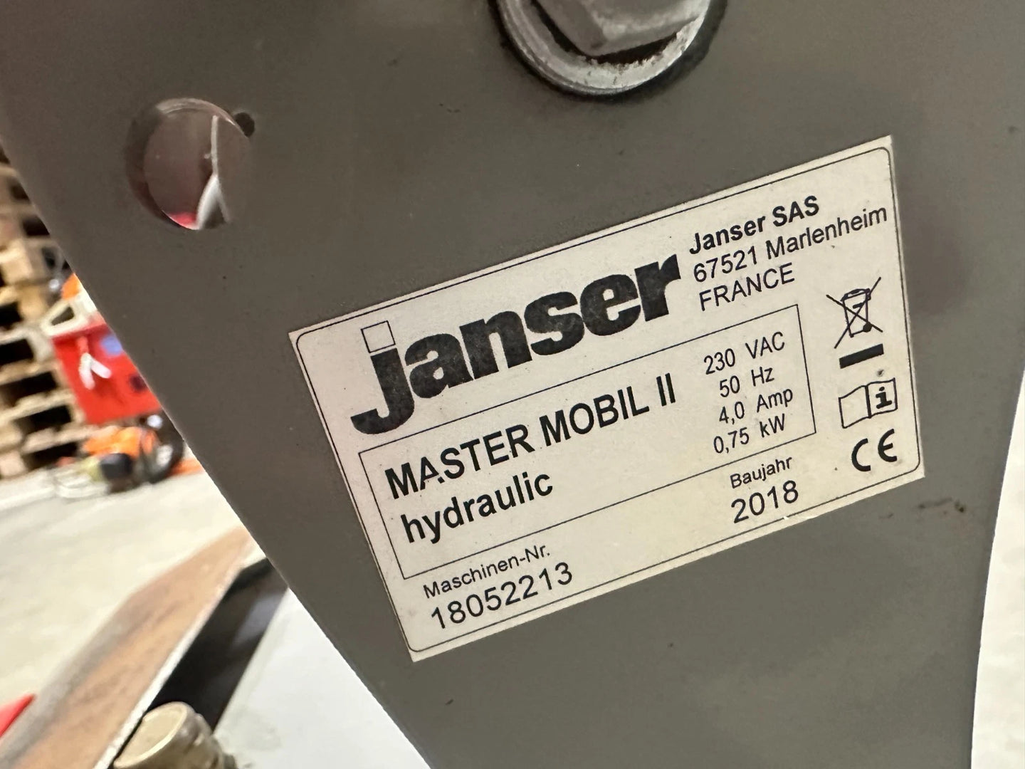 Janser Master MOBIL II Vario Stripper Silent vloerbekledingsverwijderaar stripper 8228