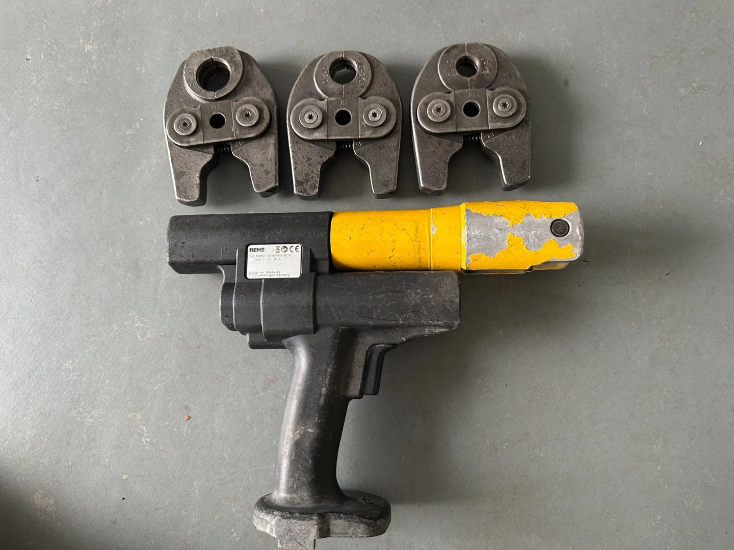 Rems Pressmaschine Mini Akku-Press ACC 14,4V ACC Pressbacken Uponor U16 20 25