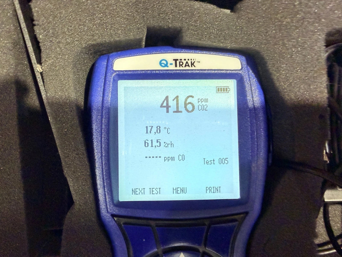 TSI 7565-X  Q-Trak Raumluftqualitätsmonitor Messgerät CO2 Temperatur