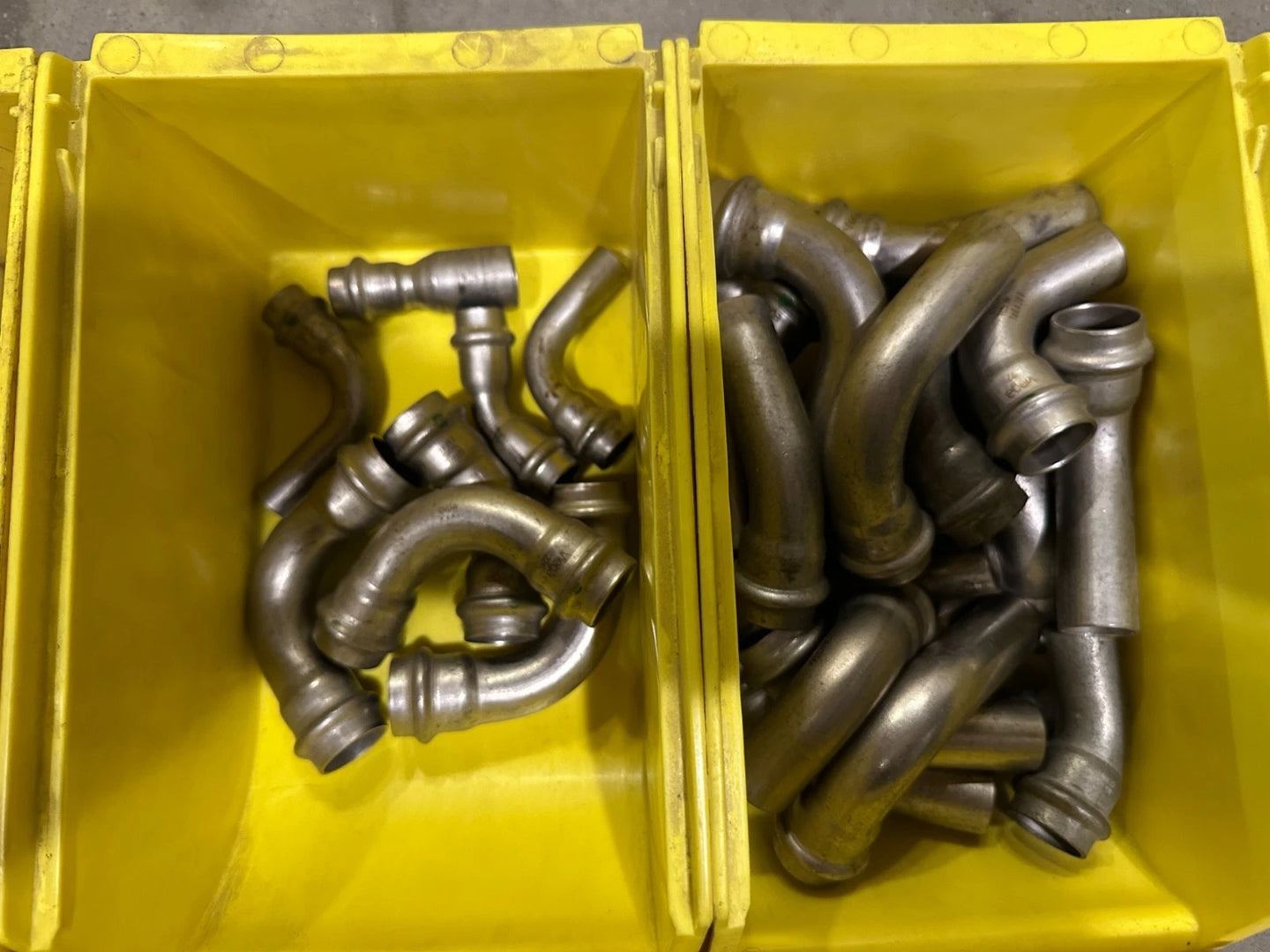Viega Sanpress Inox roestvrijstalen persfittingen