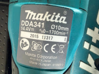 Makita DDA 341 Winkelbohrmaschine 14,4V mit 2 Akkus