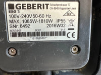 Geberit ESG 3 Elektroschweißgerät Elektromuffenschweißgerät