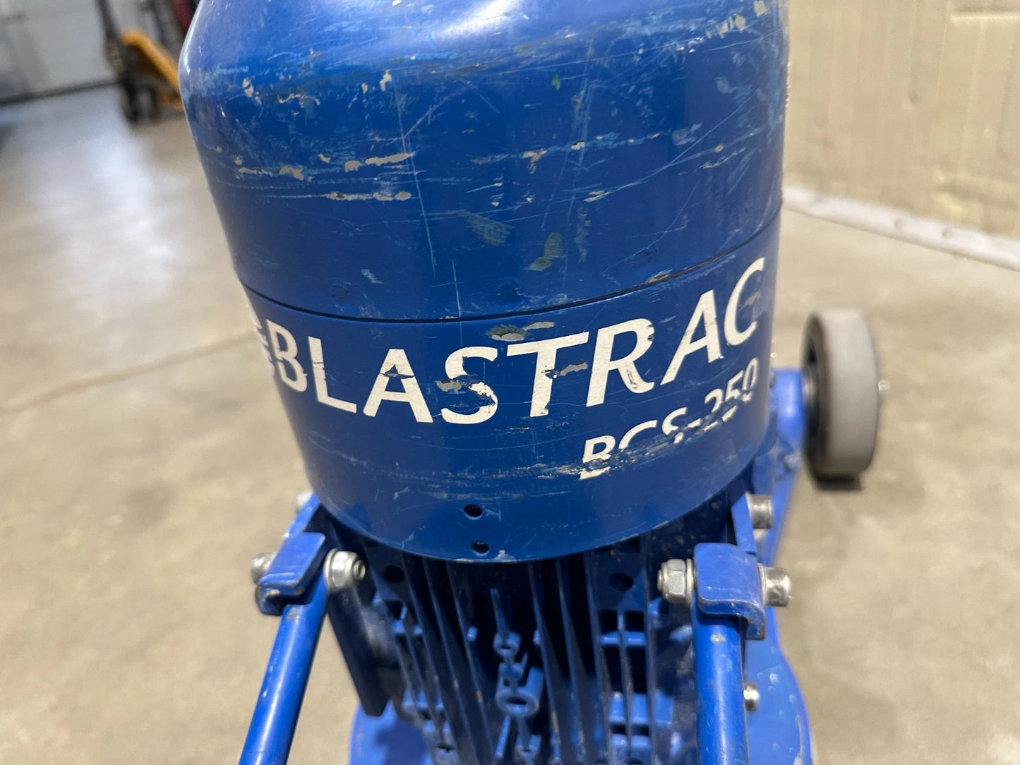---Diamantschleifmaschine Blastrac BGS 250  Bodenschleifmaschine Husqvarna.