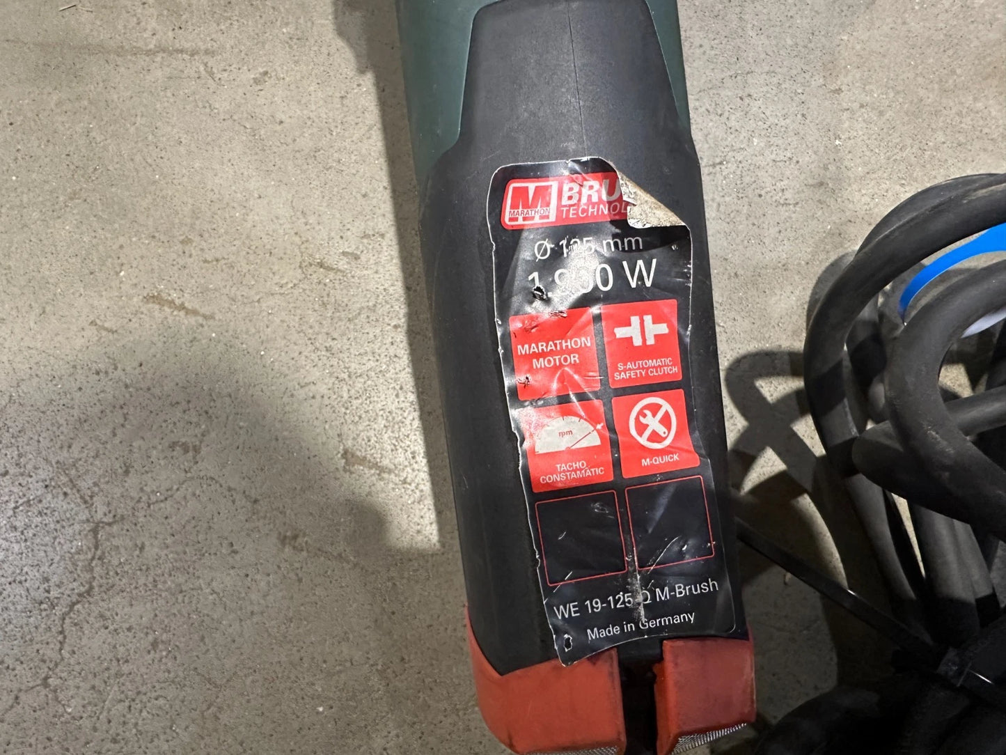 Metabo WE 19-125 Q M-Brush Haakse slijper Nr.131