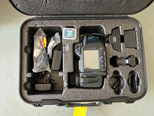 FLIR T420 Wärmebildkamera + Zubehör Thermografiegerät Energieberatung