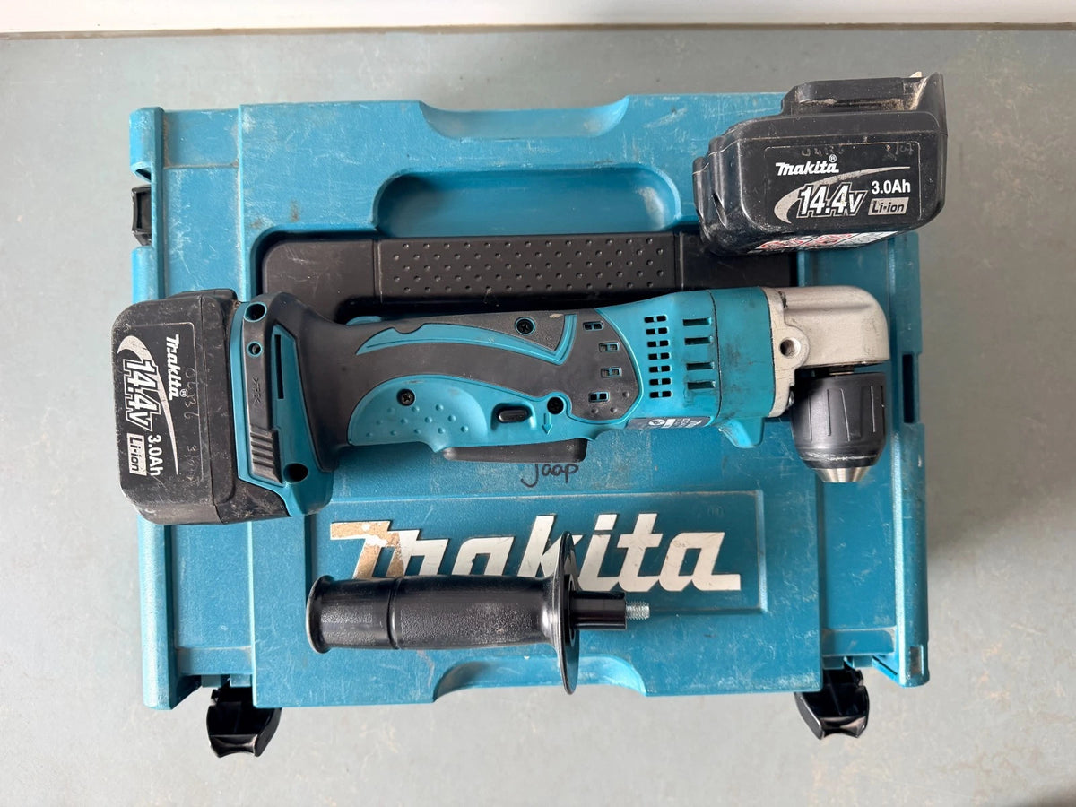 Makita DDA 341 Winkelbohrmaschine 14,4V mit 2 Akkus