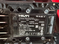 Hilti TE 6-22 mit Hilti TE DRS-4/6 Nuron Akku B22-170 original