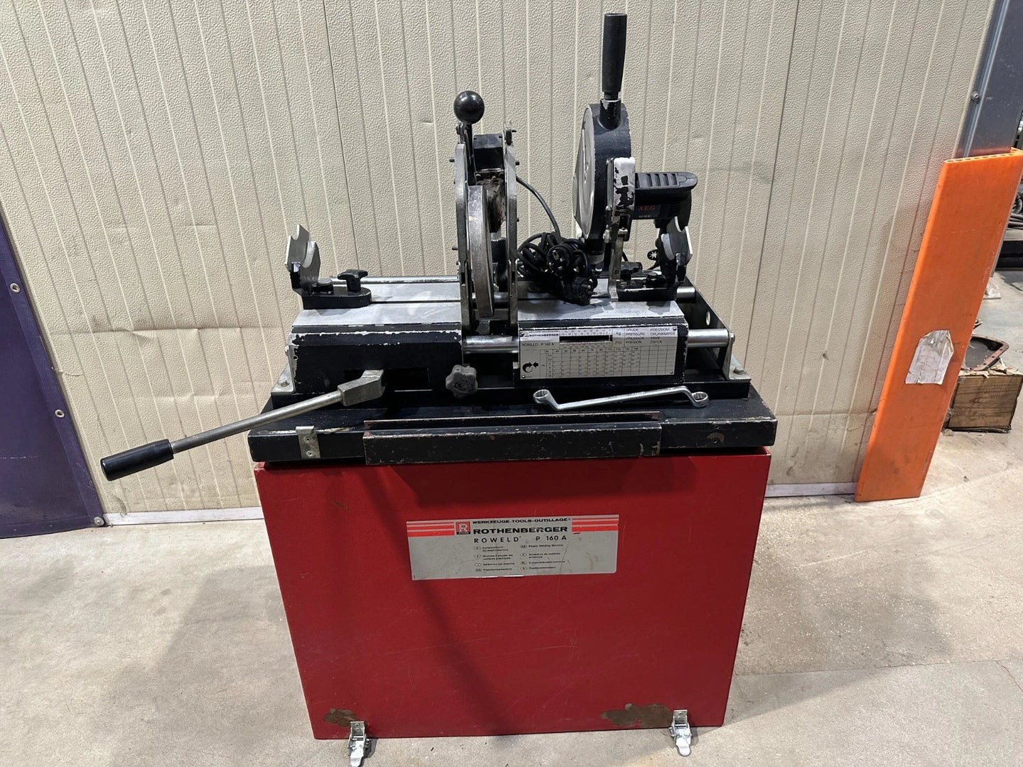 Rothenberger Stomplasmachine ROWELD P 160 A
