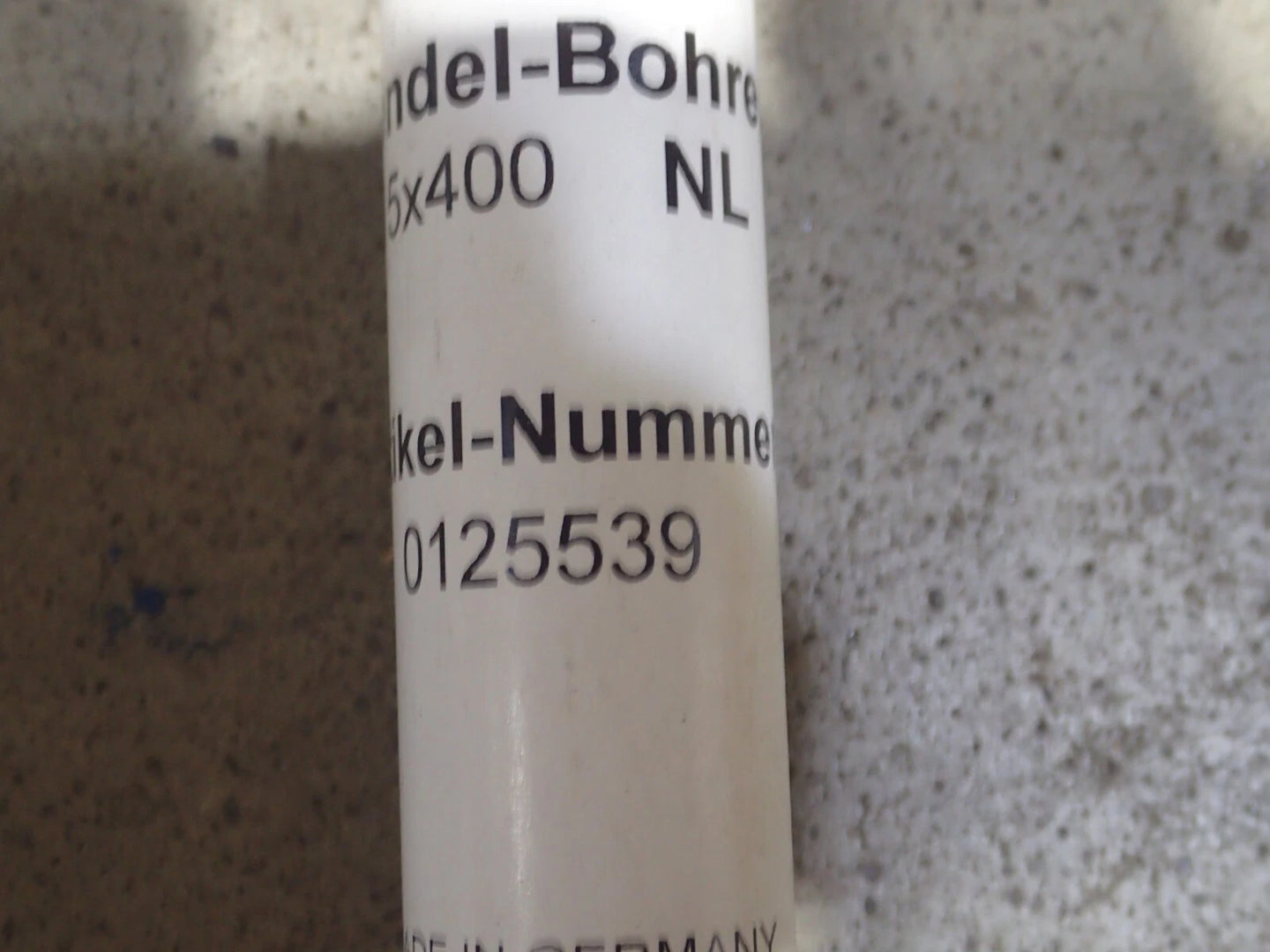 1x Originele Wacker SDS Max 15x400 Quattro boor 0125539 Speed ​​​​X 4-snijder beton