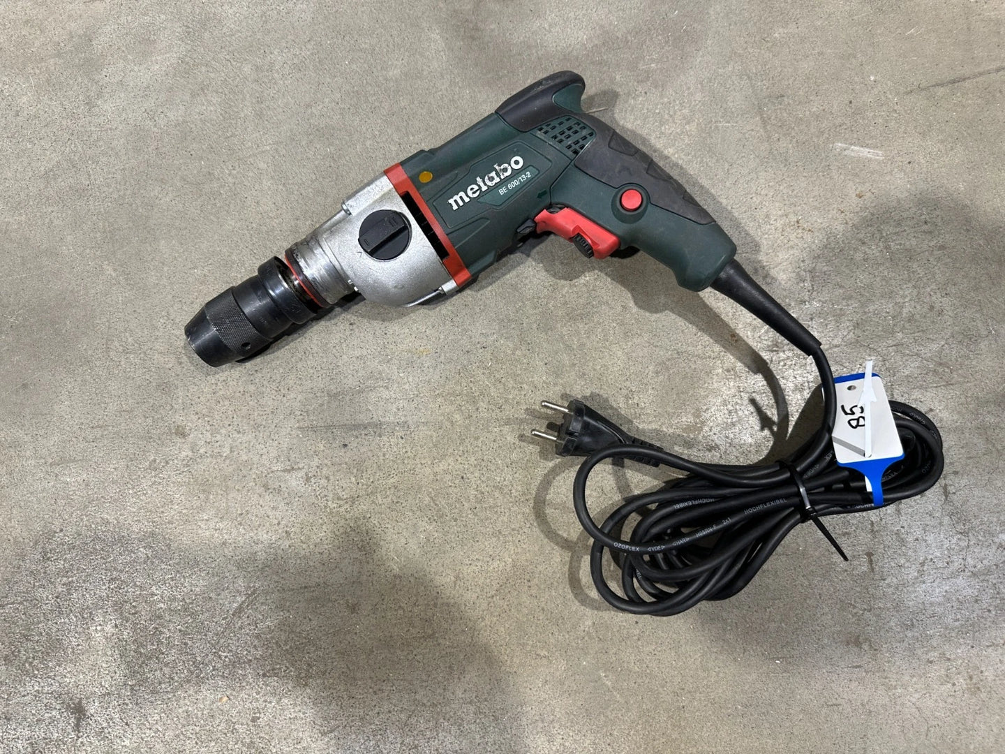 Metabo Boormachine BE 600/13-2, 600 Watt, 2 versnellingen Nr.85