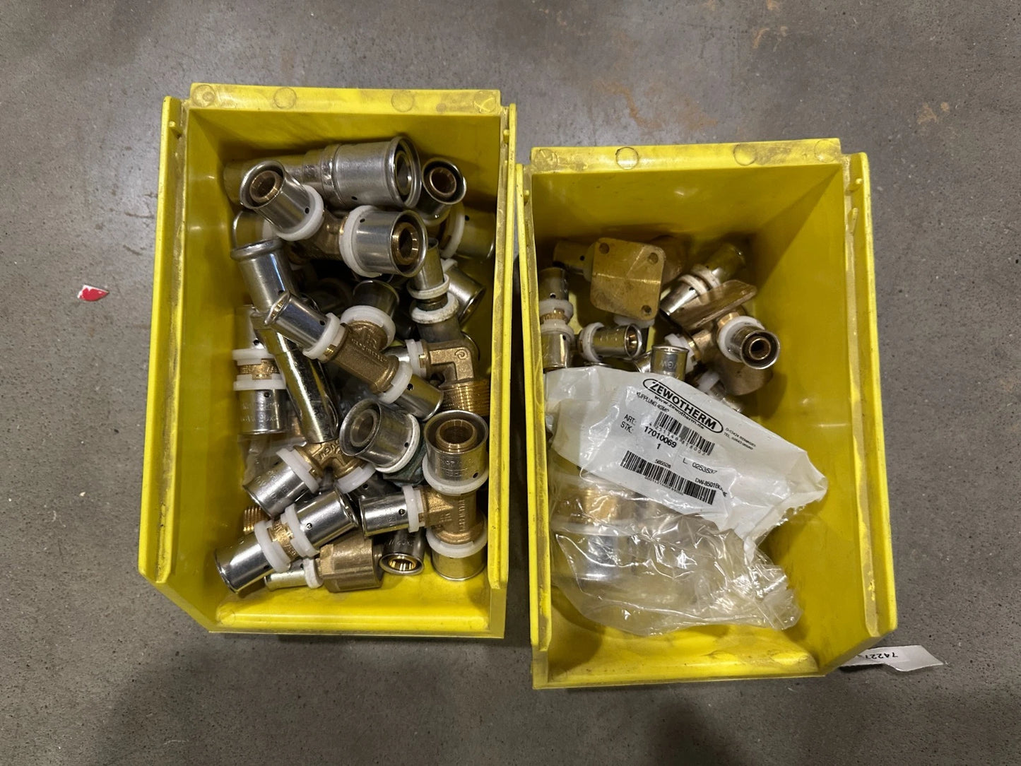ZEWOTHERM persfittingsysteem voor meerlaagse composietbuizen