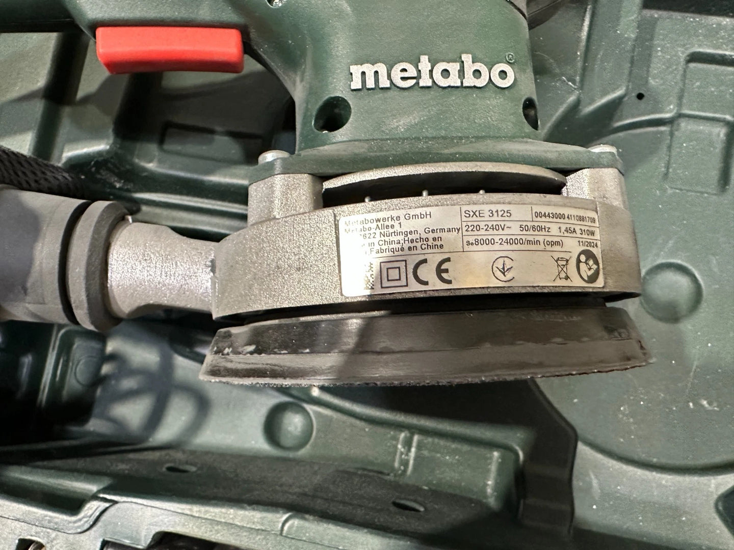 Metabo SXE 3125 Excenterschuurmachine nr. 35