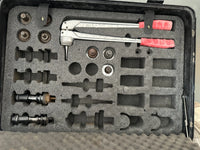 Rehau A2 krimptang, pers, krimpmachine, accuaangedreven schuifhulsgereedschap