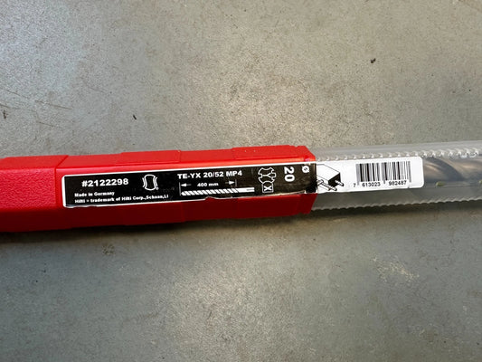 HILTI TE-YX 20/52 MP4-hamerboor, nieuw en OVP