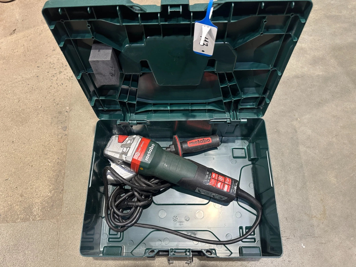 Metabo WEPBA 17-125 QUICK DS Haakse slijper Nr.113
